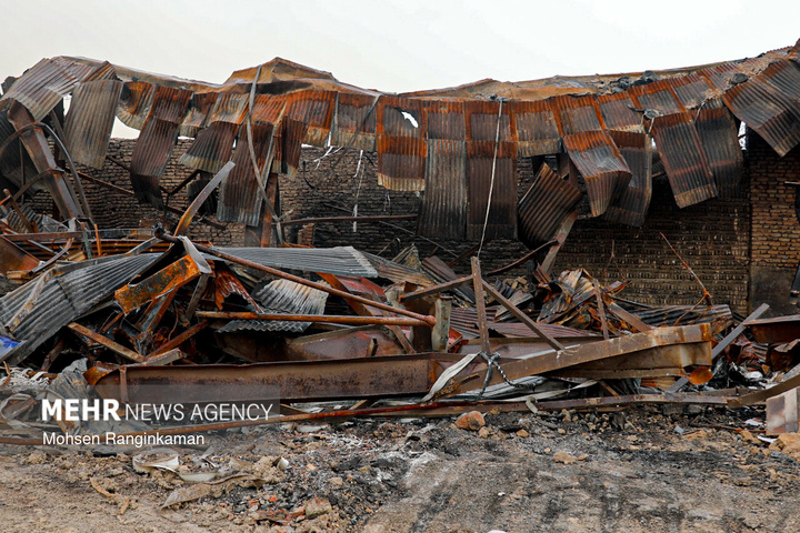 آثار تجاوز به بیمارستان روانپزشکی دل‌آرام
