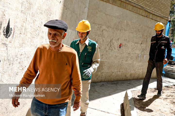 گروه‌های جهادی، پای کار بازسازی مناطق آسیب دیده در جنگ