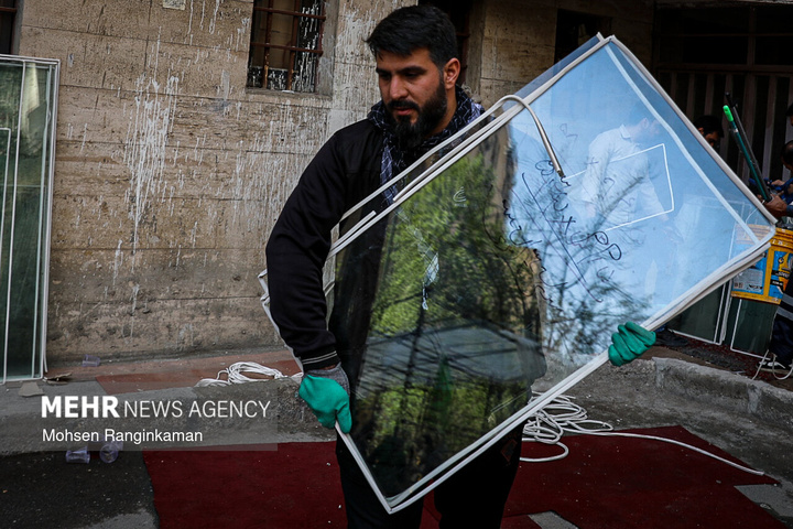 گروه‌های جهادی، پای کار بازسازی مناطق آسیب دیده در جنگ