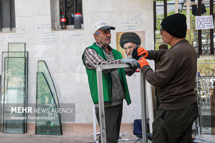 گروه‌های جهادی، پای کار بازسازی مناطق آسیب دیده در جنگ