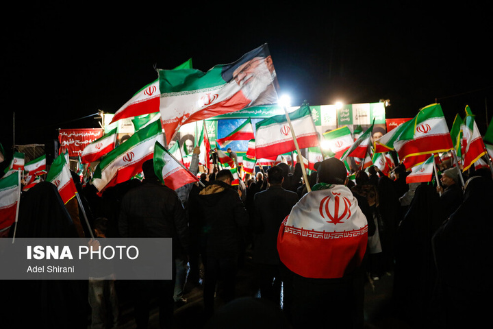 اجتماع مردم در حمایت از مدافعان وطن - اصفهان