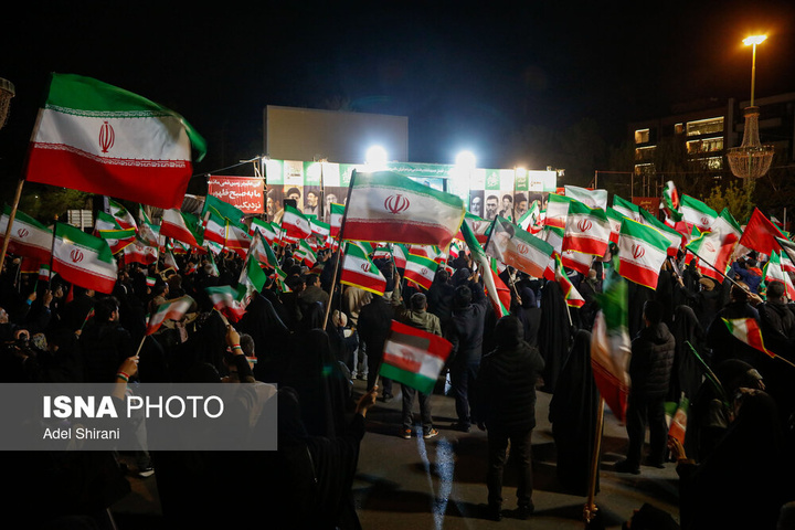 اجتماع مردم در حمایت از مدافعان وطن - اصفهان