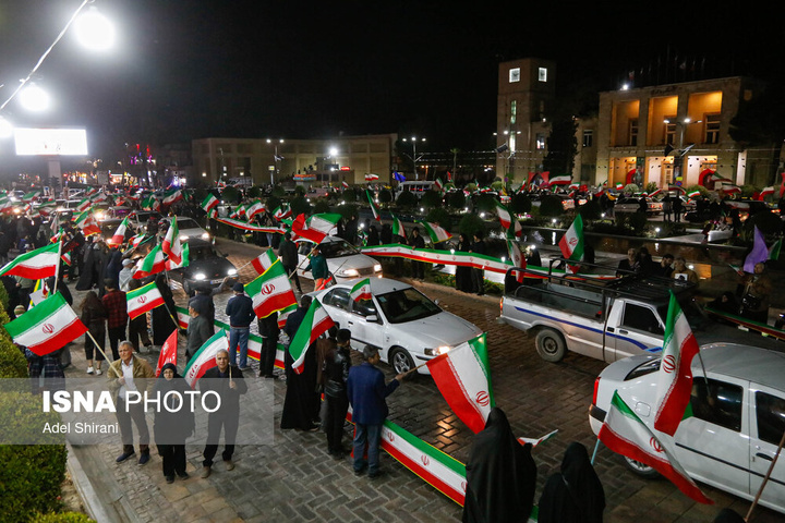 اجتماع مردم در حمایت از مدافعان وطن - اصفهان