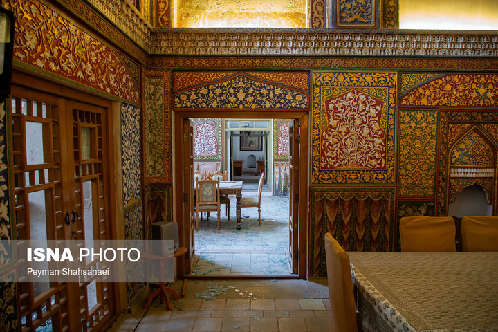 خسارات ناشی از تجاوز هوایی آمریکایی صهیونی به تالار اشرف اصفهان