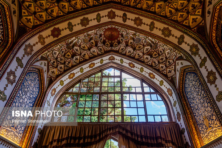 خسارات ناشی از تجاوز هوایی آمریکایی صهیونی به تالار اشرف اصفهان