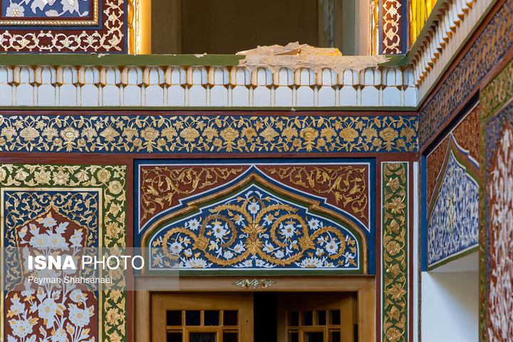 خسارات ناشی از تجاوز هوایی آمریکایی صهیونی به تالار اشرف اصفهان