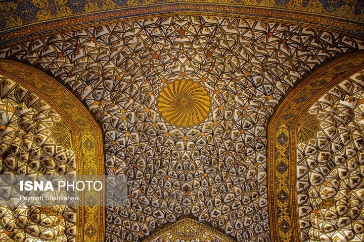 خسارات ناشی از تجاوز هوایی آمریکایی صهیونی به تالار اشرف اصفهان