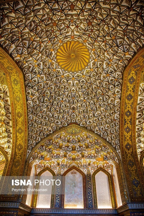 خسارات ناشی از تجاوز هوایی آمریکایی صهیونی به تالار اشرف اصفهان