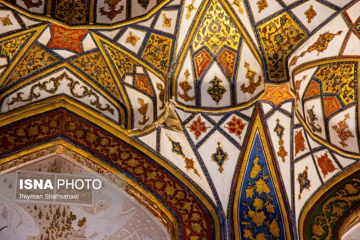 خسارات ناشی از تجاوز هوایی آمریکایی صهیونی به تالار اشرف اصفهان