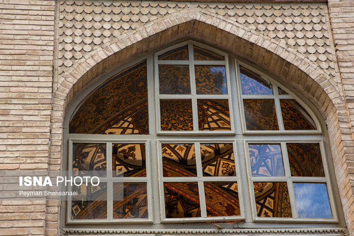 خسارات ناشی از تجاوز هوایی آمریکایی صهیونی به تالار اشرف اصفهان