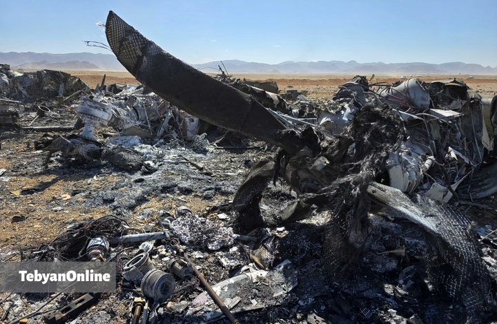 تصاویر تبیان از هواگردهای منهدم شده آمریکایی در جنوب اصفهان / عملیات طبس ۲