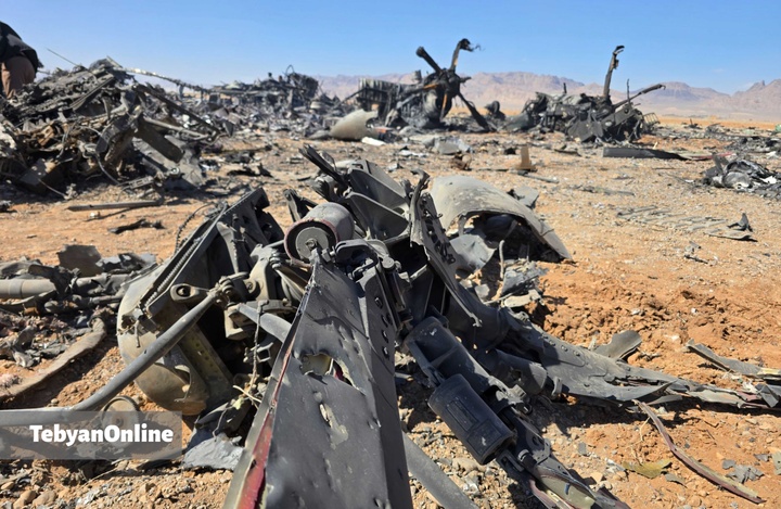 تصاویر تبیان از هواگردهای منهدم شده آمریکایی در جنوب اصفهان / عملیات طبس ۲