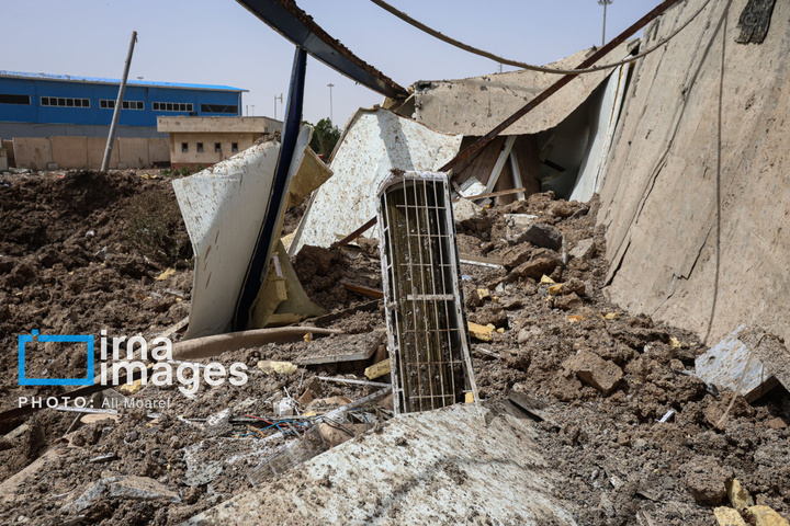 حمله هوایی به پایانه مرزی شلمچه