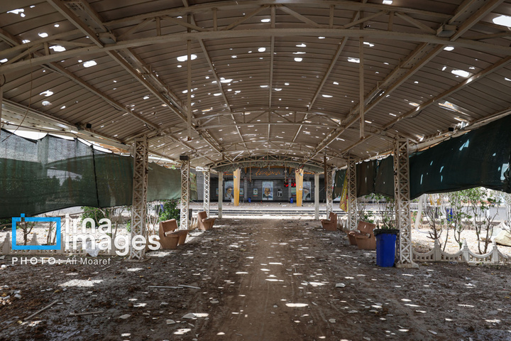 حمله هوایی به پایانه مرزی شلمچه