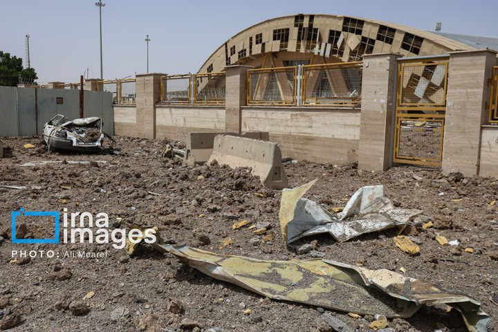 حمله هوایی به پایانه مرزی شلمچه