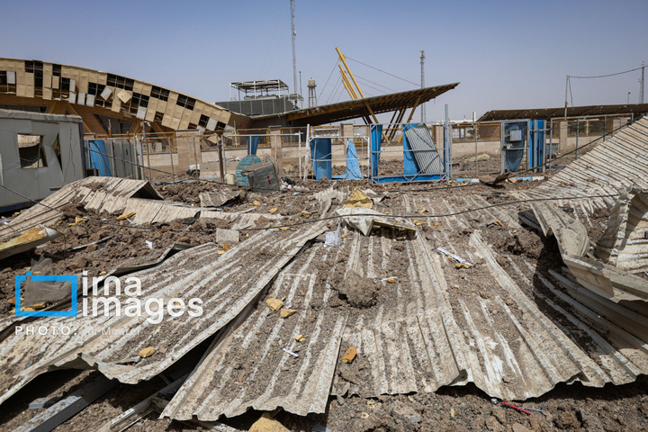 حمله هوایی به پایانه مرزی شلمچه