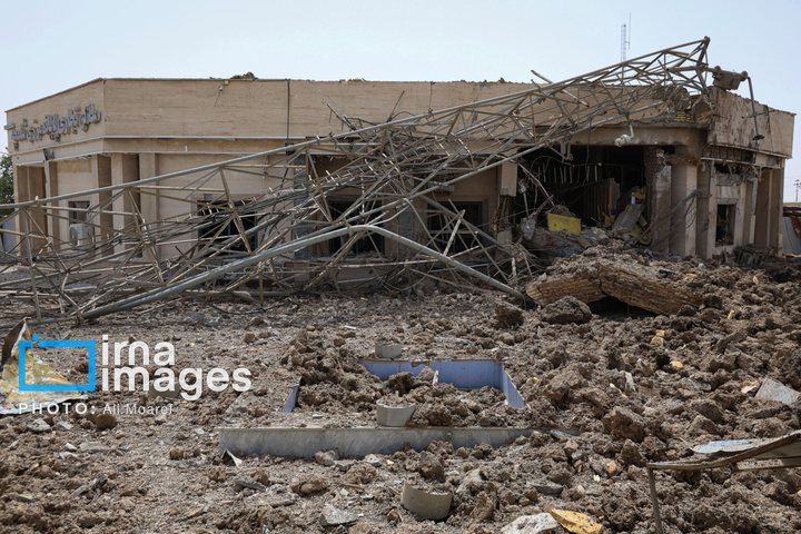 حمله هوایی به پایانه مرزی شلمچه