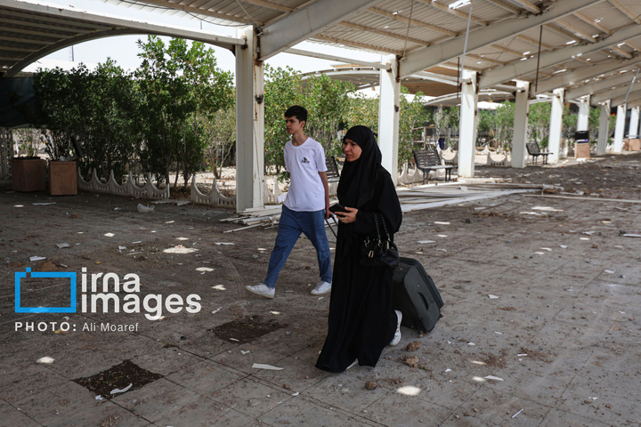 حمله هوایی به پایانه مرزی شلمچه