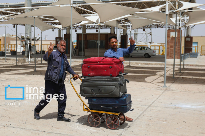 حمله هوایی به پایانه مرزی شلمچه