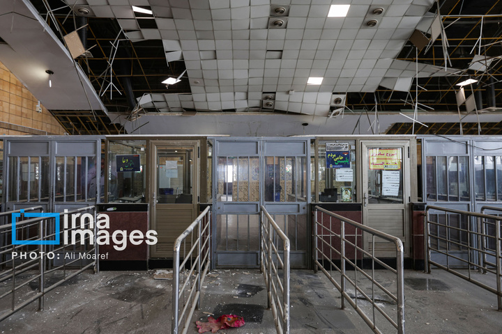 حمله هوایی به پایانه مرزی شلمچه