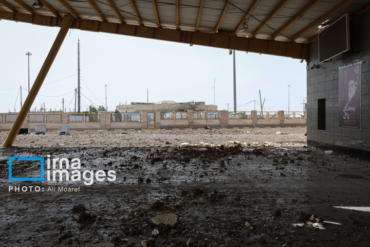 حمله هوایی به پایانه مرزی شلمچه