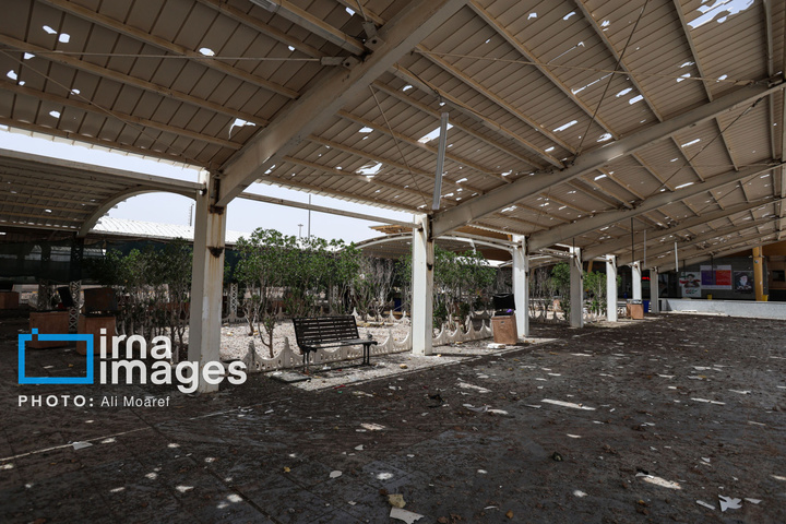 حمله هوایی به پایانه مرزی شلمچه