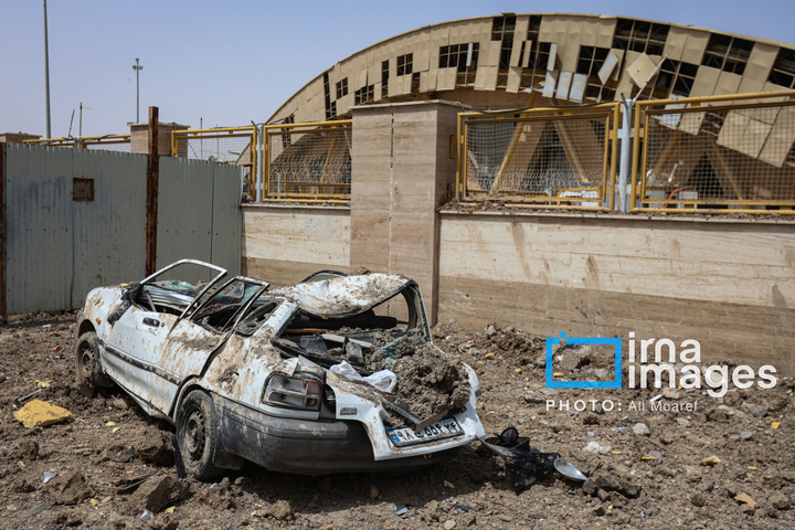 حمله هوایی به پایانه مرزی شلمچه