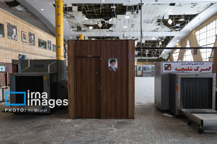 حمله هوایی به پایانه مرزی شلمچه