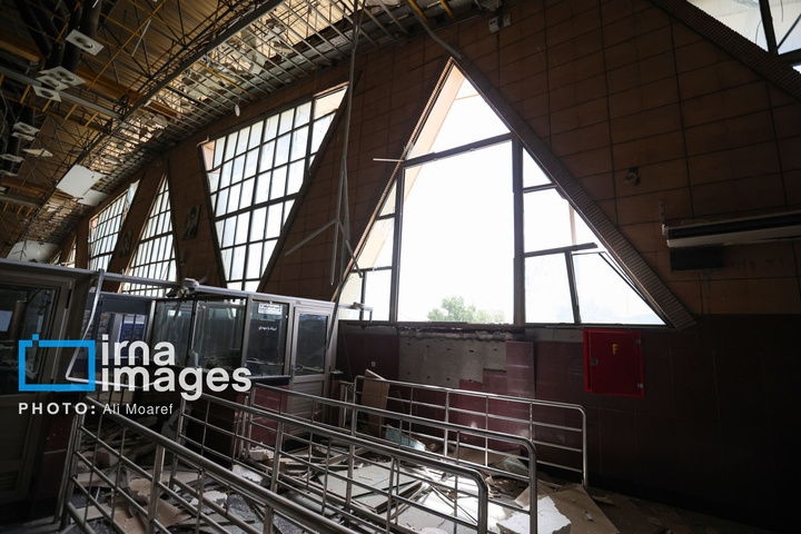 حمله هوایی به پایانه مرزی شلمچه