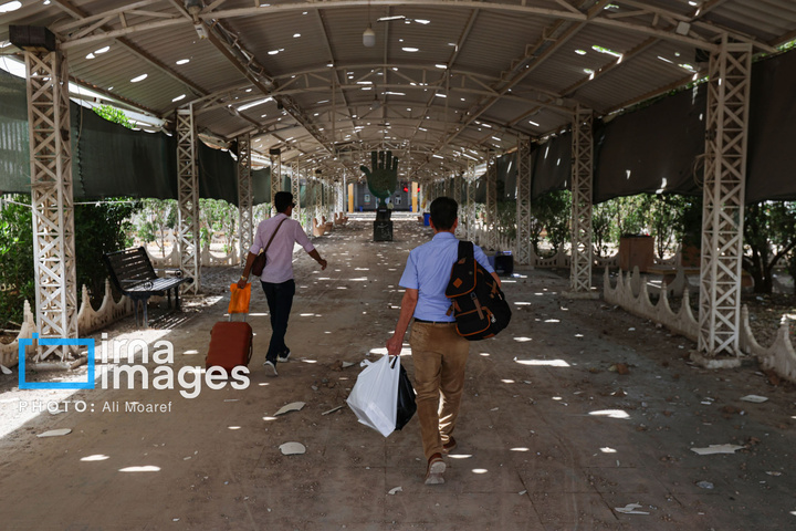 حمله هوایی به پایانه مرزی شلمچه