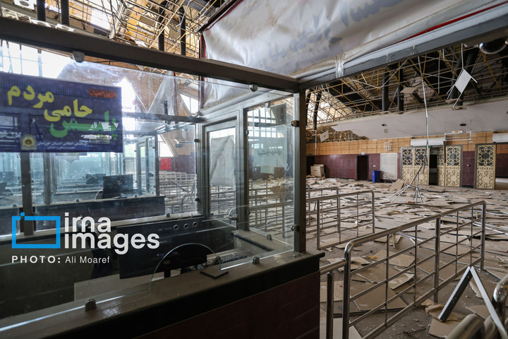 حمله هوایی به پایانه مرزی شلمچه