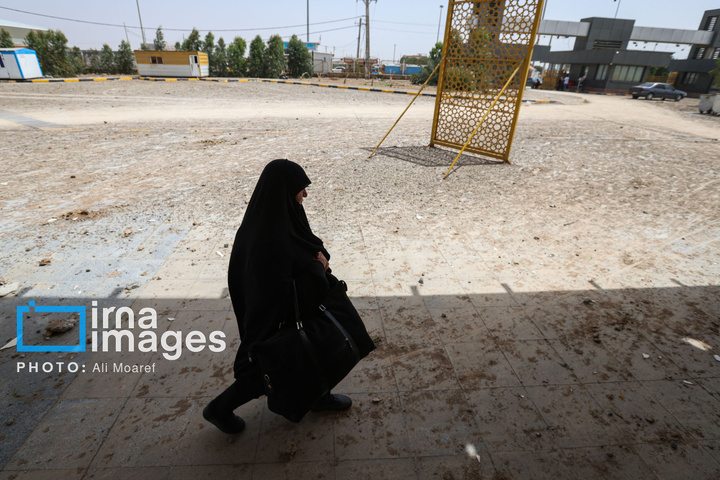 حمله هوایی به پایانه مرزی شلمچه