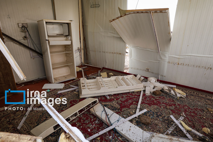 حمله هوایی به پایانه مرزی شلمچه