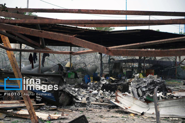 حمله هوایی به اسکله دوحه