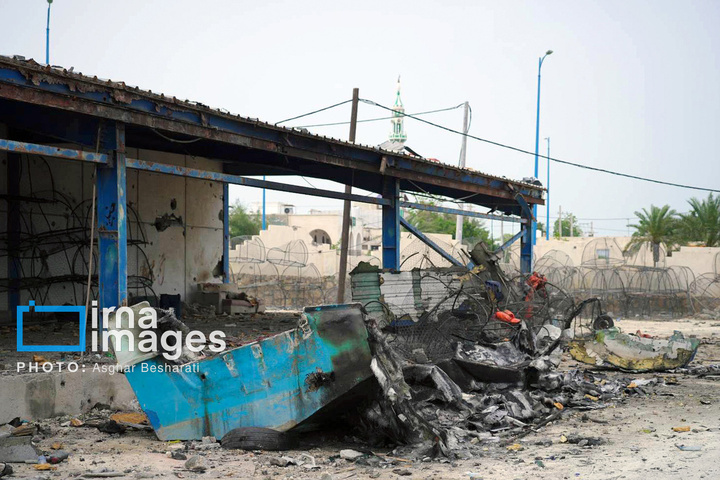 حمله هوایی به اسکله دوحه