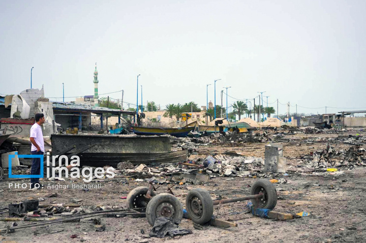 حمله هوایی به اسکله دوحه