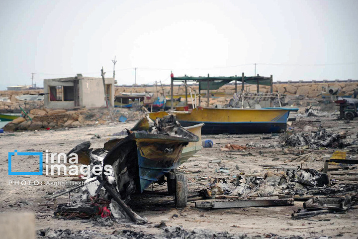 حمله هوایی به اسکله دوحه