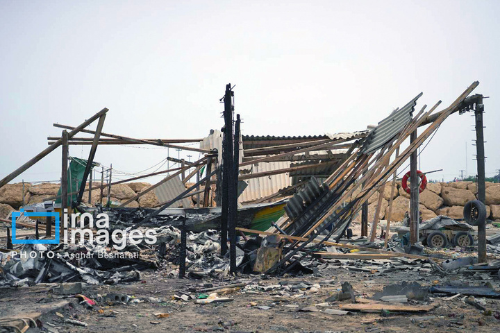 حمله هوایی به اسکله دوحه