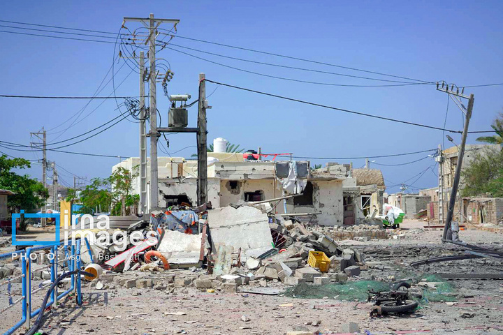 حمله هوایی به اسکله دوحه