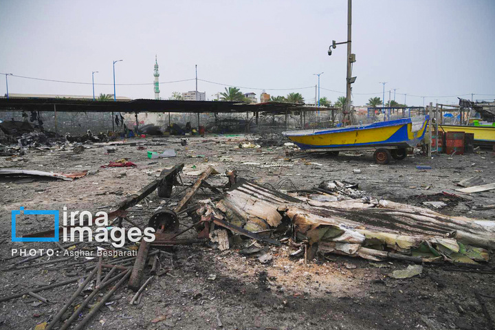 حمله هوایی به اسکله دوحه