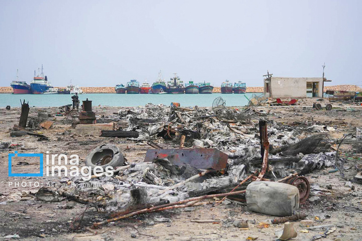 حمله هوایی به اسکله دوحه