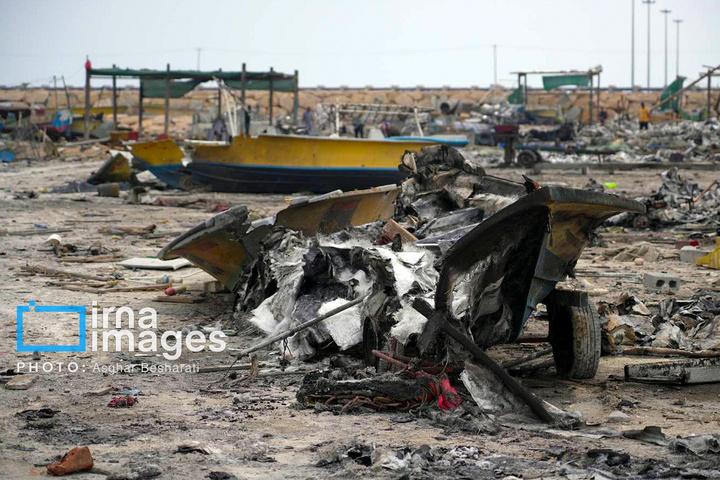 حمله هوایی به اسکله دوحه