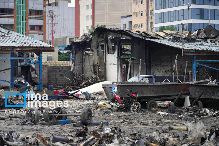 حمله هوایی به اسکله دوحه