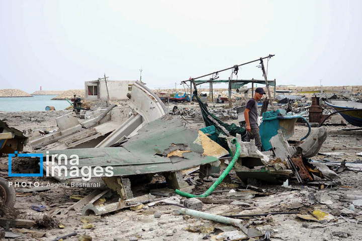 حمله هوایی به اسکله دوحه