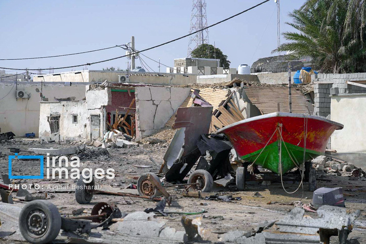 حمله هوایی به اسکله دوحه