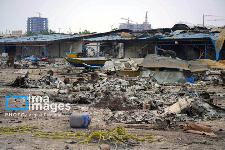 حمله هوایی به اسکله دوحه