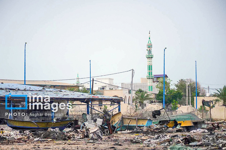 حمله هوایی به اسکله دوحه