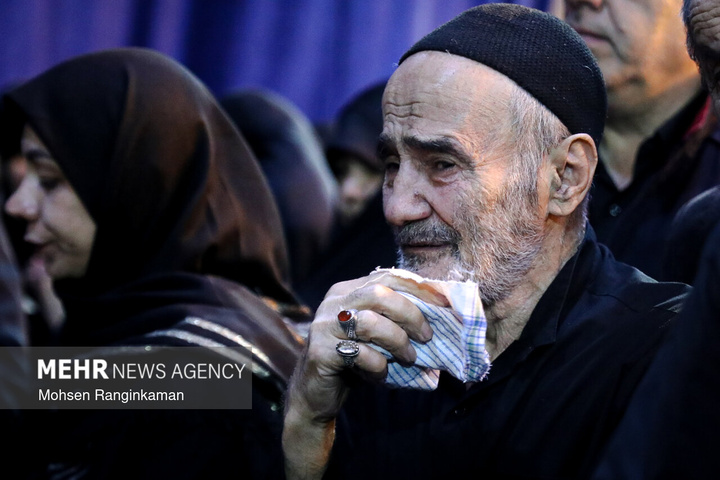 وداع با پیکر شهدای حملات صهیونی-آمریکایی