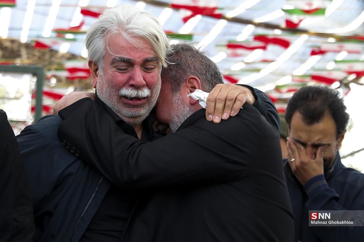 تشییع و خاکسپاری فرمانده یگان ویژه فاتحین در بهشت زهرا (سلام‌الله علیها)