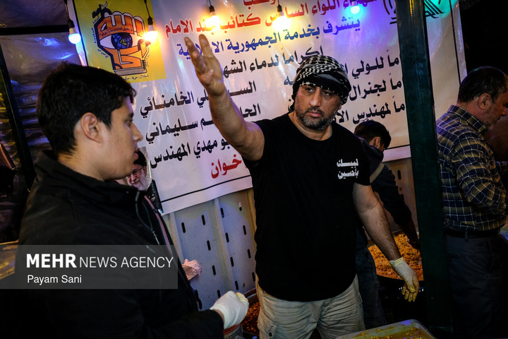 موکب‌داران اربعین مهمان تجمعات مردمی تهران